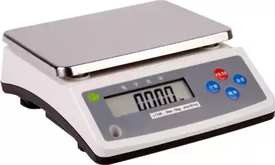 Changshu Tianliang square plate 10kg 1G AC/DC electronic balance electronic scale industrial electronic scale table scale LT10K