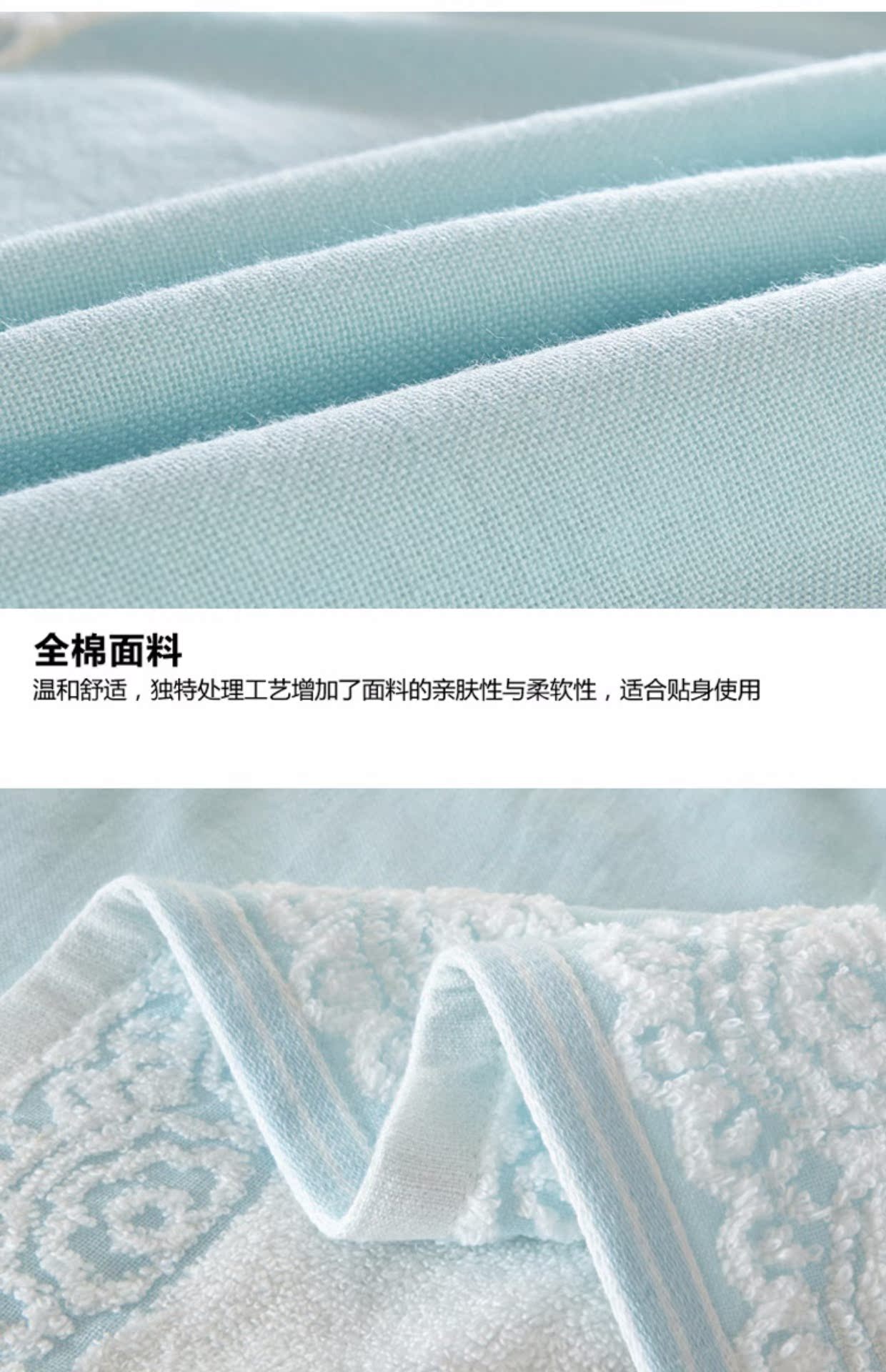Roland Home Dệt Cotton Gối Dày Mềm Gối Khăn Bông Cặp Đôi Người Lớn Bốn Mùa Gối Cặp khăn trải gối