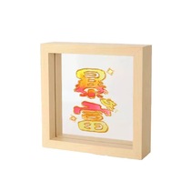 diy acrylic glass painting materials childrens handmade graffiti photo frame painting set kindergarten creative painting
