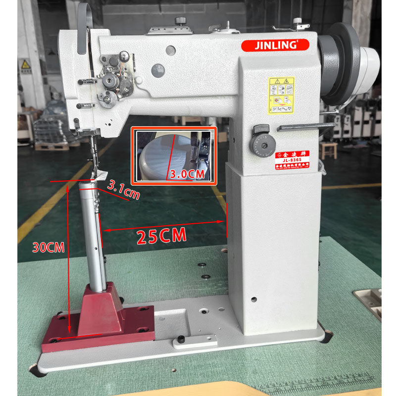 Швейная машина Jinling 8365 с высокой колонной и поворотным рычагом