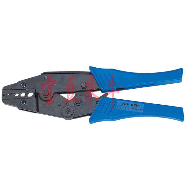 HS-05H coaxial press wire pliers Huasheng three-color coaxial wire press pliers HS05H Huisheng tool SAFEN