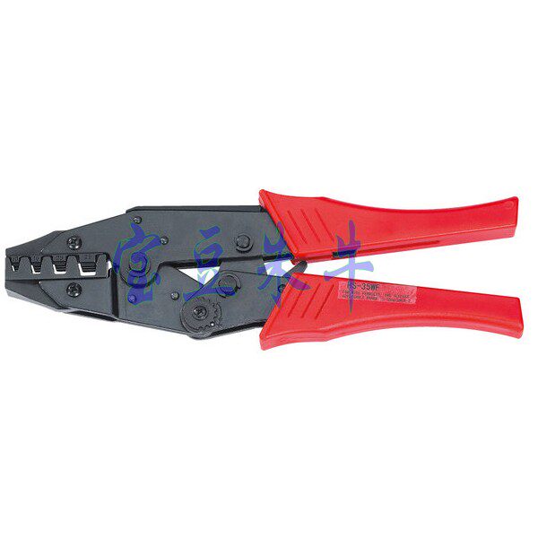 HS-35WF Huasheng three color pipe type 10-35 square terminal press wire pliers HS35WF Huwin tool FASEN