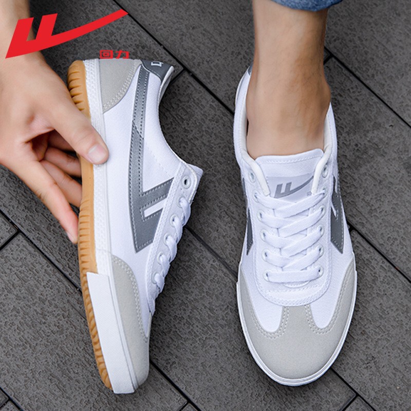 Pull-Back Men's Canvas Shoes, Student Casual Tennis Track and Field Shoes, Sports Running Shoes, Training Sneakers, Shoes for Men and Women