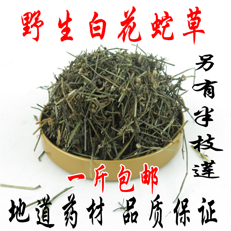 Wild white-flowered Hedyotis diffusa dried Chinese medicinal materials and 500 grams of scutellaria barbata