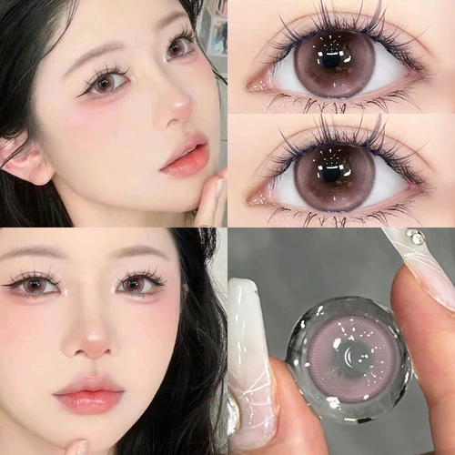 Красотные бусинки с сокровищами Красота Контакты полгода одноразовые самки большие диаметры розовый коричневый смешанный гонка jw contact lins flagship store tn