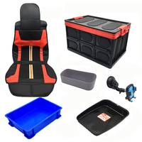 Excavator shoe box excavator storage storage box cab supplies sticky storage box weird hand mobile phone holder accessories