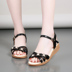 Giày sandal đế bệt đế mềm đế mềm mùa hè mới dành cho bà bầu bình thường sandal nữ Sandal