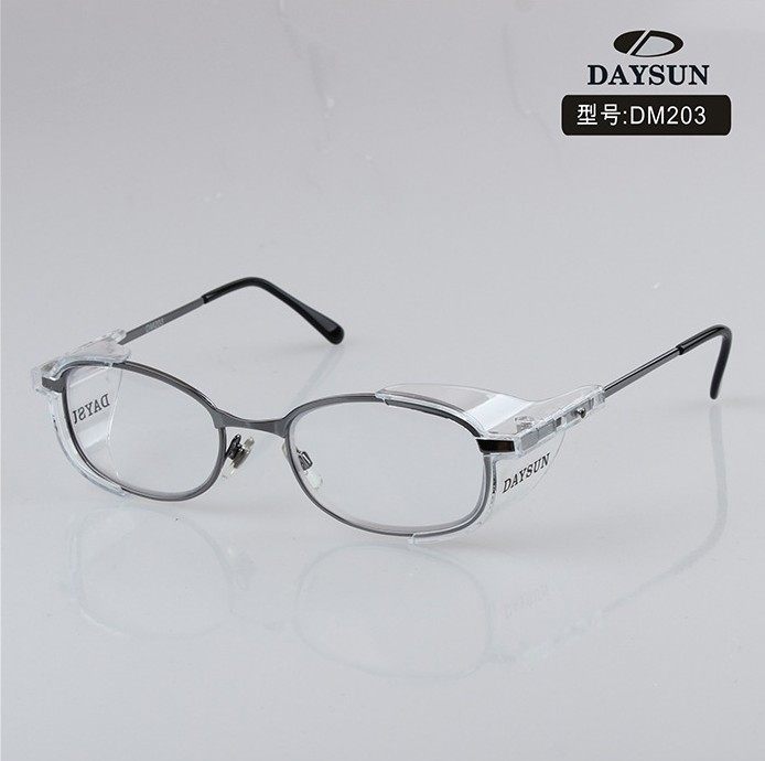 Dashun metal frame can be equipped with myopia old flower safety goggles against shock splash orthopedic glasses frame