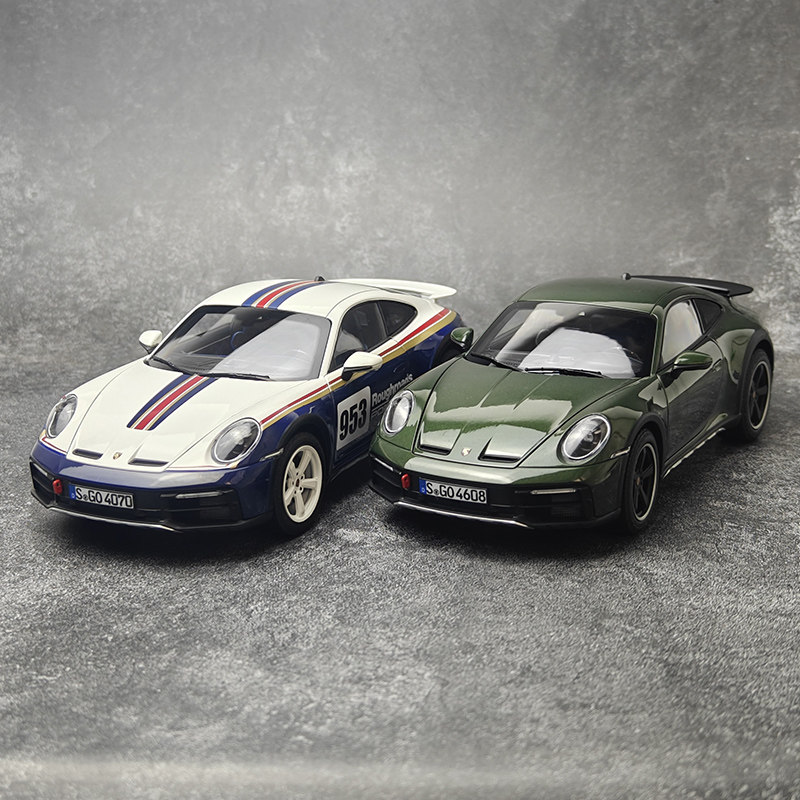 NOREV 1:18 Porsche 911 Dakar Edition 992 Dakar 2023 Alloy Car