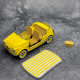 Norev 1:18 Fiat 500 Convertible Jolly 1965 Alloy Car Model