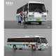 Car Shadow Photography 1:64 Guilin Daewoo Bh115H Luxury Tourist Bus Alloy Bus Model