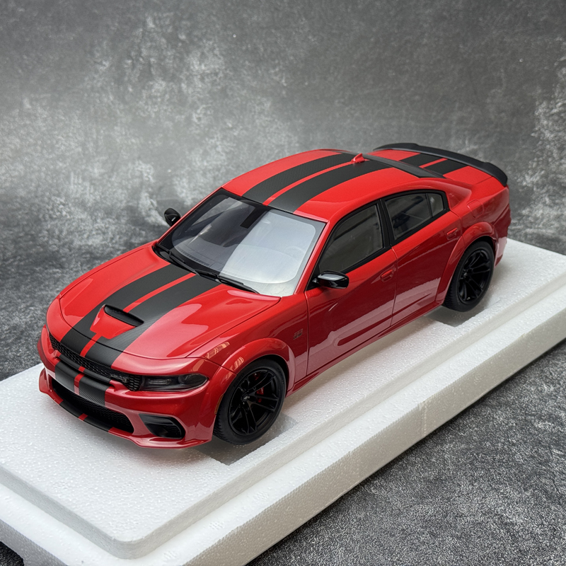 Autoart 1:18 Dodge Challenger Srt Hellcat Simulation Car Model