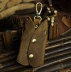 Retro Crazy Horse Leather Men Leather Bag Móc treo Khóa Lớp da cá tính Thắt lưng 1002 bóp đựng chìa khóa Trường hợp chính