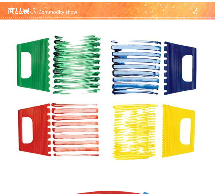 4 piece sơn cạo board mẫu giáo của nhãn hiệu sản xuất TỰ LÀM nguồn cung cấp bức tranh graffiti bàn chải công cụ bàn chải đồ chơi thông minh cho bé