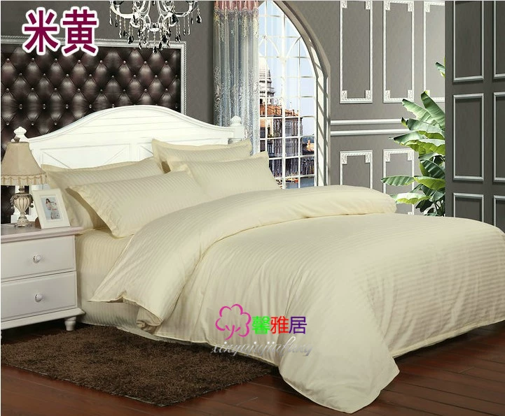 Chăn màu rắn bao gồm chăn bông bao gồm bông satin chăn đơn đôi - Quilt Covers