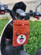 Electric car hanging bag storage hanging bag battery car storage bag front hanging bag artifact tram storage hanging bag mobile phone bag