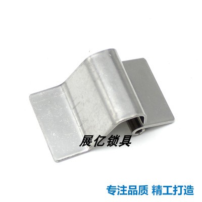 HT059 Stainless Steel 304 Bent Hinge Outdoor Case Electromechanical Cabinet Mechanical Equipment Bolt type hinge can be ordered