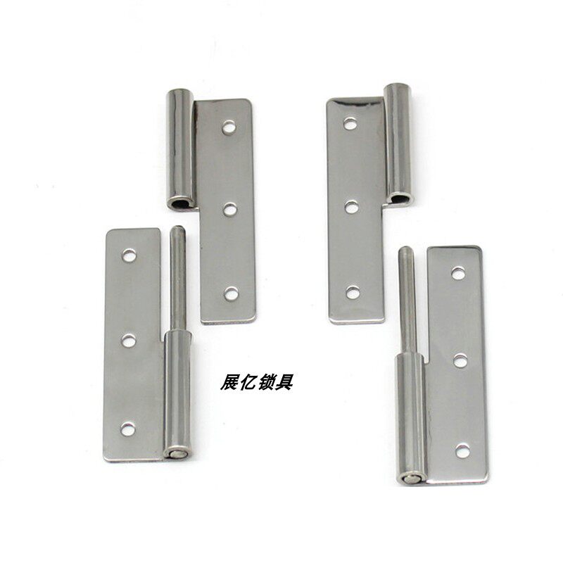 CL253-7 Industrial Distribution Cabinet Newsletter Cabinet Door Hinge 304 Stainless Steel Up And Down Removable Iron Blue Zinc Hinge