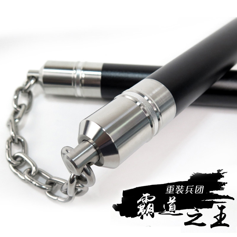 功夫龙双节棍：重装兵团实战训练，收藏级礼品不锈钢硬合金！锠𫓴-双截棍-淘宝百科网