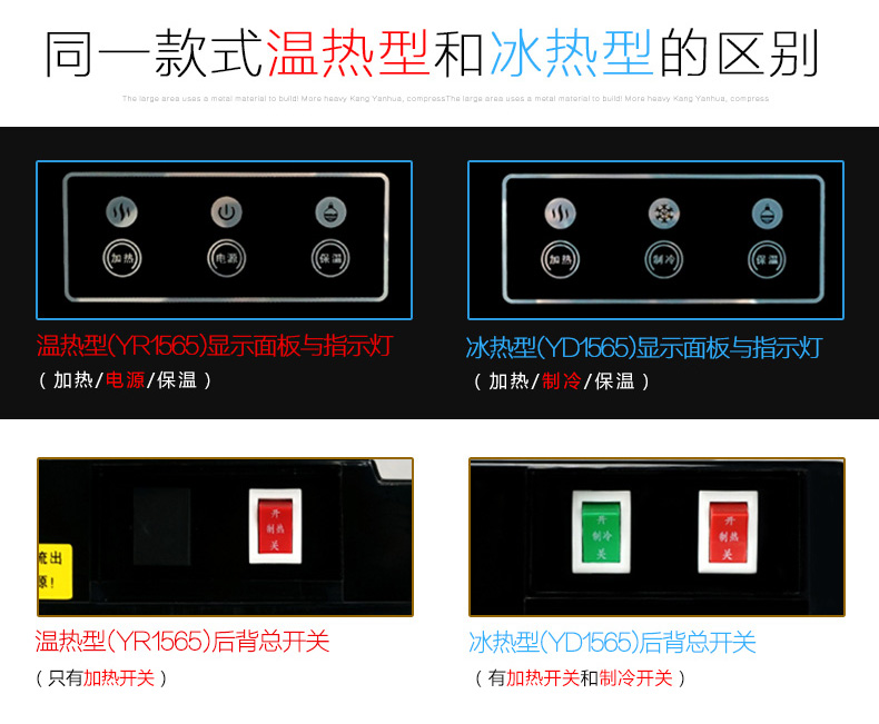 Haier nước nóng lạnh dọc cửa đôi văn phòng lạnh băng nhà ấm với khóa trẻ em YR1565 / YD máy lọc nước sanaky có tốt không