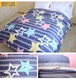Cotton twill quilt cover đơn mảnh đôi sinh viên 1,5m giường 1,8 m phim hoạt hình dải bông duy nhất chăn