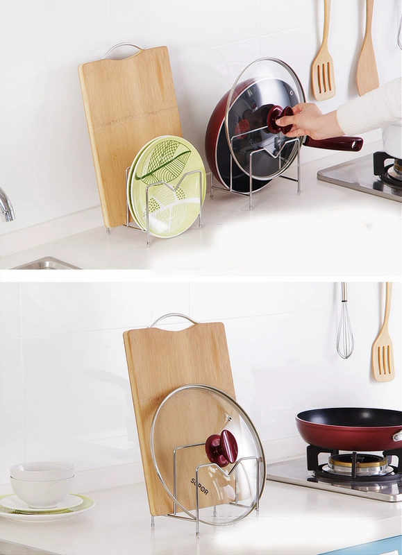 Trang chủ nhà bếp cung cấp kệ thớt thớt nắp thớt sáng tạo đồ dùng nhà bếp tiện ích tạo tác cửa hàng bách hóa nhỏ