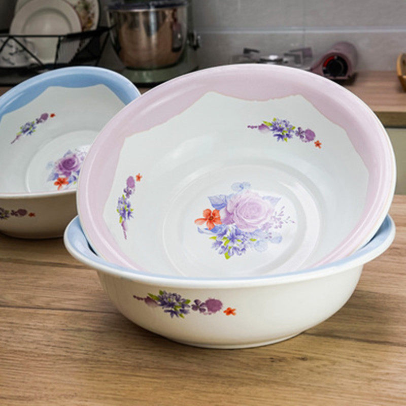 Thickened enamel washbasin washbasin old-fashioned nostalgic foreign porcelain basin home kitchen and basin wedding basin