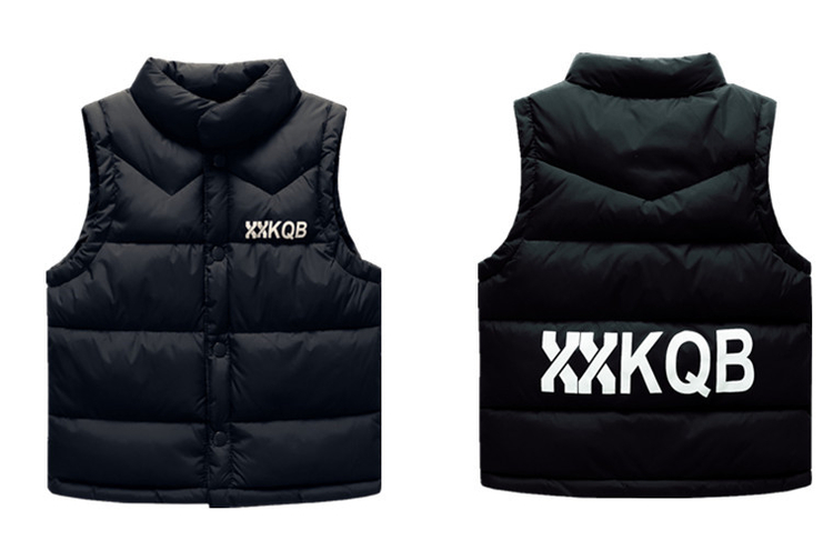 Đặc biệt hàng ngày cổ áo người đàn ông và phụ nữ quần áo trẻ em vest vest trẻ em vest cô gái trẻ em áo ghi lê trong trẻ em lớn xuống bông