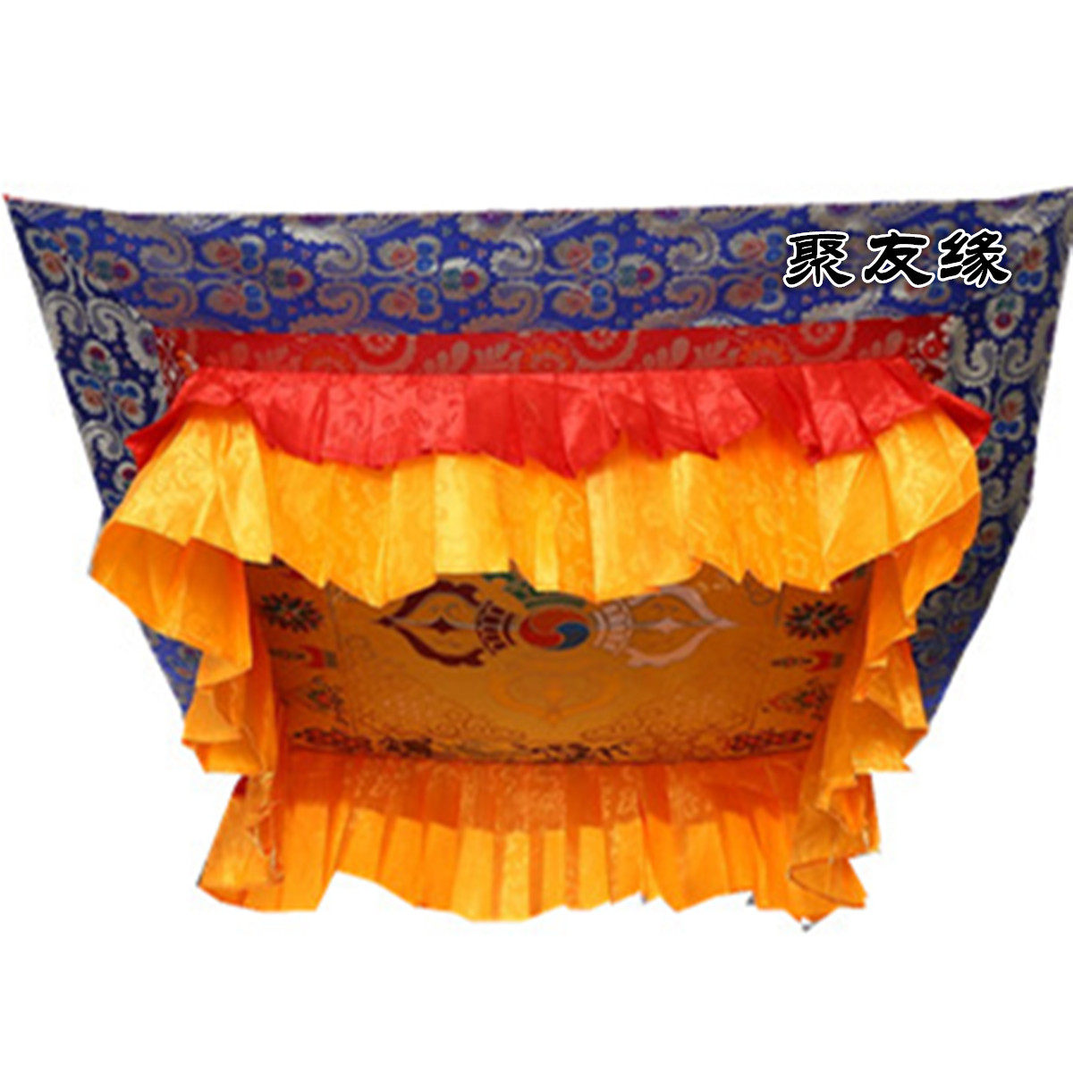 Tibetan Buddhist Monastery Home Foal Hall Fate Throne Supplies Cross Diamond Pestle Bao Guaibao Toppend Manufacturer Direct