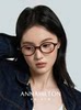 Malark&Annahilton Tortoiseshell Nerd Glasses with Prescription for Nearsightedness, Can Be Fitted with Blue Light Blocking, High Prescription, Small Frame
