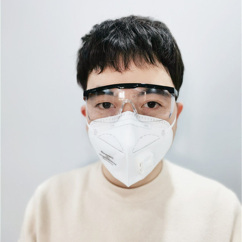 Transparent New Splash-proof Flash-proof Flash Riding Laboratory with Glasses for Men and Women with Glasses Anti-fog