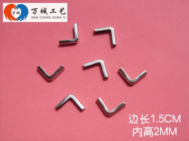 Phase Book Notebook Metal Care Corner Silver Color Wrap Corner Hardware Corner Book Photo Corner Folder Press Corner