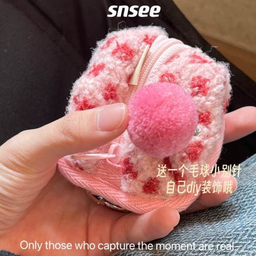 Apple, плетеный защитный чехол, сумка-органайзер, наушники