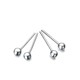 999 silver ear nail ear stick female 925 anti-blocking ear needle ear stick sterling silver ear hole for sleeping free of picking ear bone nail earrings