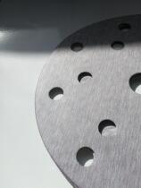 Dry Frosted Paper Purple Sandpaper 6 Inch 17 Holes Dry Frosted Paper Abrasion Self-Adhesive 6 Inch Dry Mill Round Purple Sandpaper 150mm