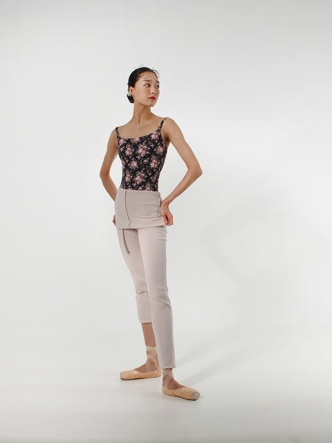 Spot Korean Levdance Ballet Knitted Pants Imported Dance Clothing Practice Pants Lev Dance