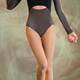 In Stock Just a Jac Ballet Dance Unitard Long-Sleeve Practice Clothes Space Racer