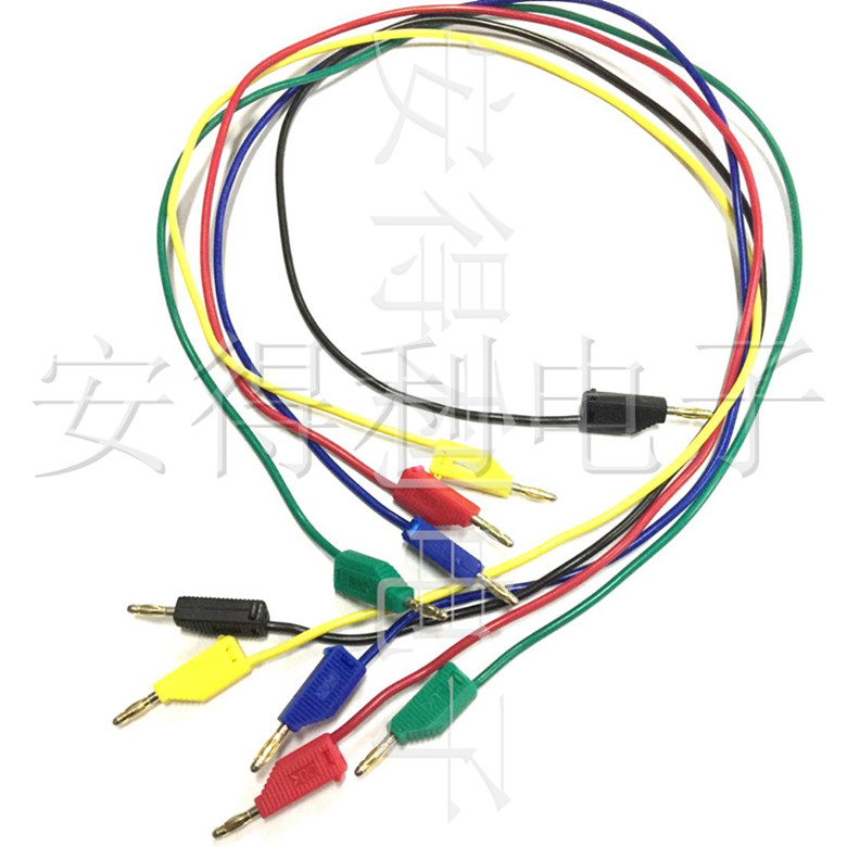 Promotional 2MM test line K2ABD53 wire experimental wire power cord banana plug socket cable 40CM