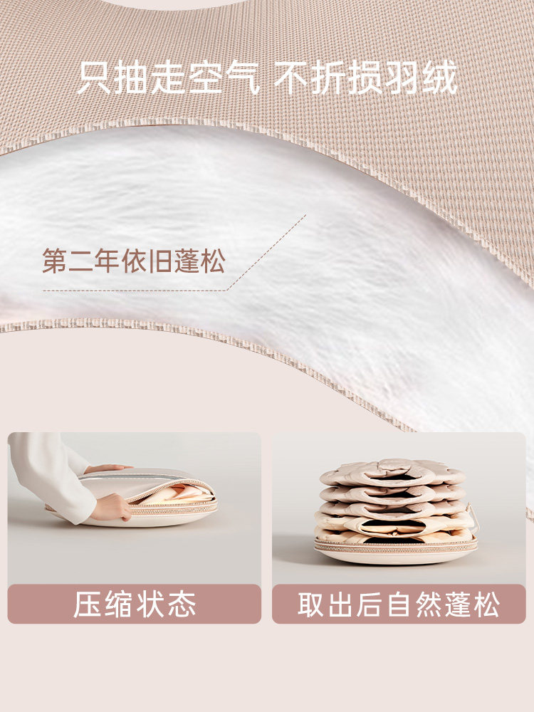 Hanging Storage Bag, Thickened Long Version, Special Compression Hanging Bag for down Jackets and Coats, Household Dustproof Organizing Bag, Magic Tool