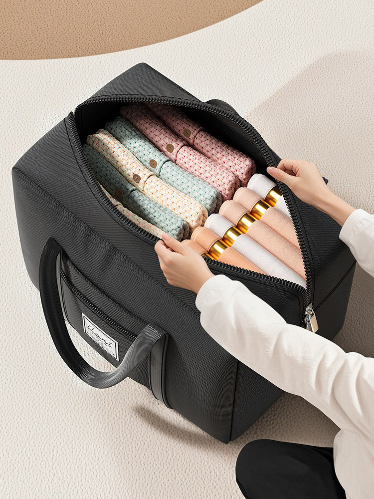 Quilt Storage Bag for Clothes, Large Capacity Moving and Organizing Bag, Travel Quilt Luggage Packing, Waterproof and Moisture-Proof Artifact