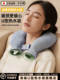 Japanese U-shaped cervical vertebra hot water bag filled with water hot water bag hot compress shoulder and neck special thickened pillow hanging neck gaiter