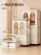 Baby wardrobe baby clothes storage cabinet household small wardrobe children's storage cabinet multi-layer plastic simple storage cabinet