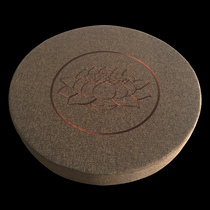 Meditation cushion meditation cushion thickened linen coconut palm round cushion futon worship mat worship mat round meditation cushion