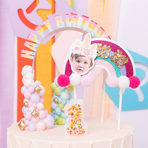 Детская голова куклы, десертный декор для вечеринки, делается под заказ, подарок на день рождения