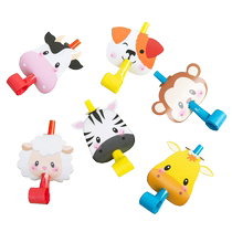 Birthday party blowing dragon whistle for boys and girls birthday celebration trumpet childrens creative cartoon whistle