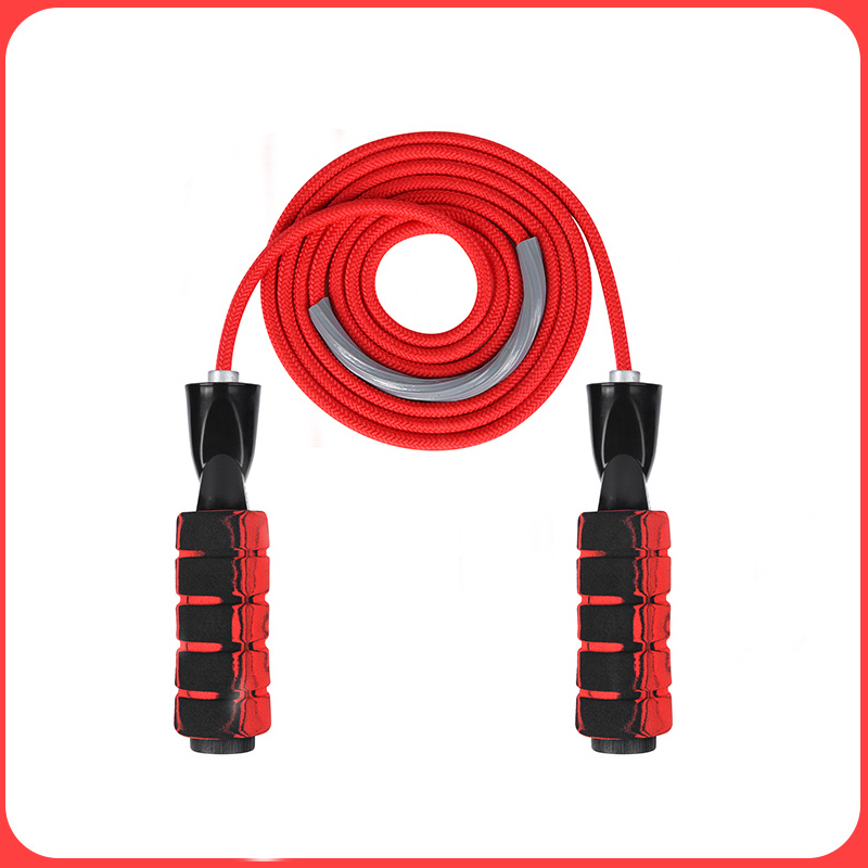 Jump Rope Negative Weight Fitness Adult Female Weight Loss Professional Sports Counter Slimming Fuel Fat Children Jumping Rope Cotton Rope