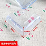 Детские безопасные защитные накладки на углы, детский стеклянный прозрачный защитный чехол