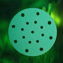 Imported 6-inch 17-hole dry mill sandpaper Festo back car putty polishing round plate sandpaper sheet