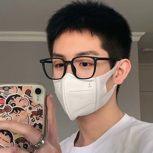 Ретро квадратные очки подходит для мужчин и женщин, по фигуре, в корейском стиле