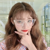 Брендовые прозрачные очки, в корейском стиле, популярно в интернете